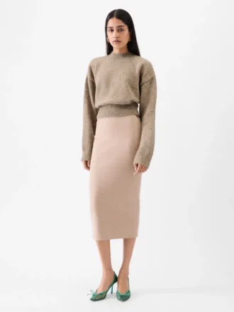 Jacquemus stickad tröja med logo