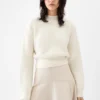 Jacquemus stickad tröja med logo