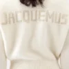Jacquemus stickad tröja med logo