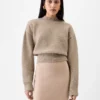 Jacquemus stickad tröja med logo