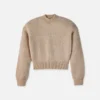 Jacquemus stickad tröja med logo