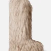 Jacquemus Yeti Moon Boot Höga stövlar i fuskpäls – i samarbete med Moon Boot Jacquemus Yeti Moon Boot Höga stövlar i fuskpäls – i samarbete med Moon Boot