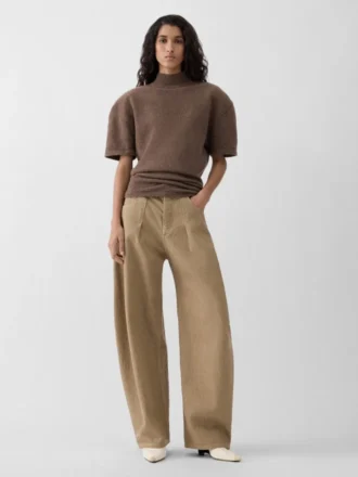 Jeans från Ovalo de-Nîmes Jeans med hög midja och kurvig passform
