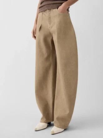 Jeans från Ovalo de-Nîmes Jeans med hög midja och kurvig passform