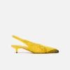 Låga Cubisto Banane Vävda bananformade slingbacks Låga Cubisto Banane Vävda bananformade slingbacks