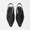 Låga Cubisto Banane Vävda bananformade slingbacks Låga Cubisto Banane Vävda bananformade slingbacks