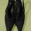 Låga Cubisto Banane Vävda bananformade slingbacks Låga Cubisto Banane Vävda bananformade slingbacks