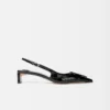 Låga Duelo-slingbacks Cirkel- och fyrkantiga kitten heels Låga Duelo-slingbacks Cirkel- och fyrkantiga kitten heels