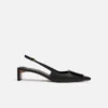 Låga Duelo-slingbacks Cirkelformade fyrkantiga kitten heels Låga Duelo-slingbacks Cirkelformade fyrkantiga kitten heels