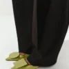 Låga Duelo-slingbacks Cirkelformade fyrkantiga kitten heels Låga Duelo-slingbacks Cirkelformade fyrkantiga kitten heels