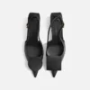 Låga Duelo-slingbacks Cirkelformade fyrkantiga kitten heels Låga Duelo-slingbacks Cirkelformade fyrkantiga kitten heels