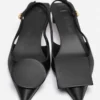 Låga Duelo-slingbacks Cirkelformade fyrkantiga kitten heels Låga Duelo-slingbacks Cirkelformade fyrkantiga kitten heels