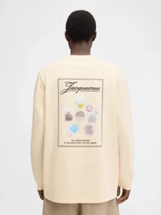 London-t-shirten Långärmad t-shirt med logo – säljs exklusivt online och i vår butik i London London-t-shirten Långärmad t-shirt med logo – säljs exklusivt online och i vår butik i London