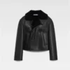 Marino-jackan Kort peacoat i fårskinn Marino-jackan Kort peacoat i fårskinn