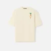 Morotst-shirt Logo-t-shirt med morotspatch