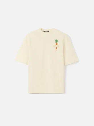 Morotst-shirt Logo-t-shirt med morotspatch Morotst-shirt Logo-t-shirt med morotspatch