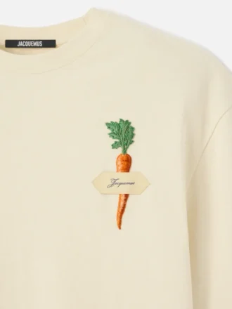 Morotst-shirt Logo-t-shirt med morotspatch Morotst-shirt Logo-t-shirt med morotspatch