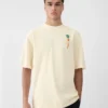 Morotst-shirt Logo-t-shirt med morotspatch