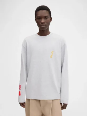 New York-t-shirt Långärmad t-shirt med logo – säljs exklusivt online och i vår butik i New York New York-t-shirt Långärmad t-shirt med logo – säljs exklusivt online och i vår butik i New York