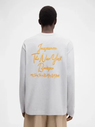 New York-t-shirt Långärmad t-shirt med logo – säljs exklusivt online och i vår butik i New York New York-t-shirt Långärmad t-shirt med logo – säljs exklusivt online och i vår butik i New York