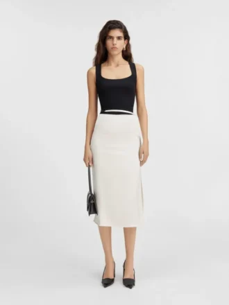 Notte-kjolen Midi-kjol i satin Notte-kjolen Midi-kjol i satin