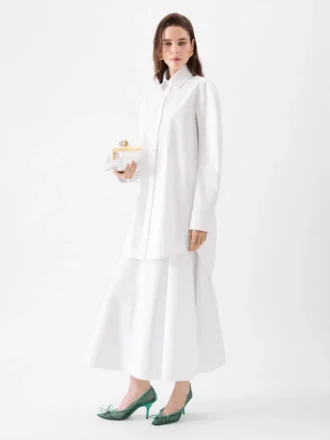 Ovalo skjortklänning Oversized skjortklänning