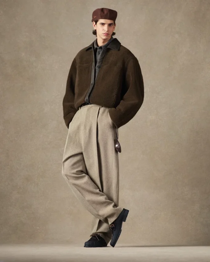 Pelu-jackan Shearling-jacka Pelu-jackan Shearling-jacka