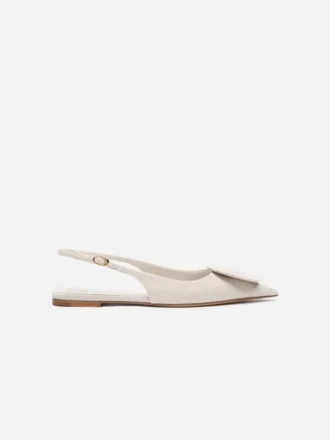 Platta Duelo-slingbacks Platta Circle Square-skor