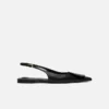 Platta Duelo-slingbacks Platta Circle Square-skor Platta Duelo-slingbacks Platta Circle Square-skor