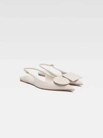 Platta Duelo-slingbacks Platta Circle Square-skor