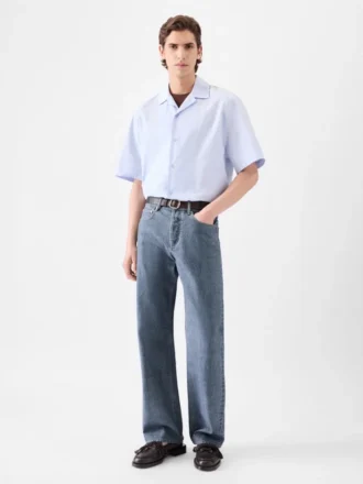 Raka jeansbyxor i denim från de-Nîmes Raka jeans Raka jeansbyxor i denim från de-Nîmes Raka jeans