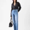 Raka jeansbyxor i denim från de-Nîmes Raka jeans Raka jeansbyxor i denim från de-Nîmes Raka jeans