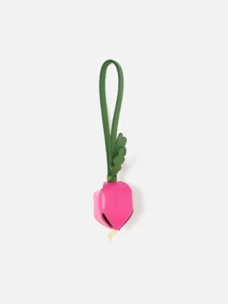Rädisan Origami-väskcharm i form av en rädisa Rädisan Origami-väskcharm i form av en rädisa
