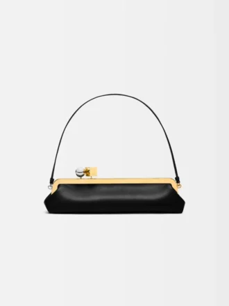 Salon-clutch Lång väska med spänne
