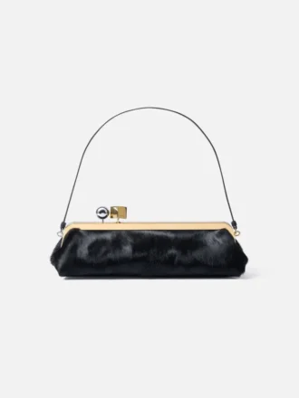 Salon-clutch Lång väska med spänne