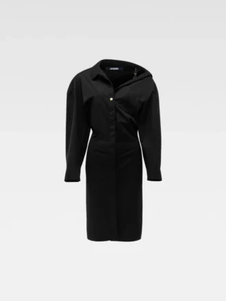 Skjortklänningen Asymmetrisk miniskjortklänning Skjortklänningen Asymmetrisk miniskjortklänning