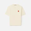 T-shirt med jordgubbsmotiv Logo-T-shirt med jordgubbsmärke T-shirt med jordgubbsmotiv Logo-T-shirt med jordgubbsmärke