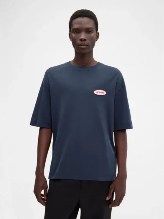 T-shirt Stazione T-shirt med logopatch T-shirt Stazione T-shirt med logopatch
