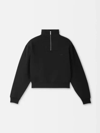 The Gros Grain sweatshirt med dragkedja och rullkrage Sweatshirt med dragkedja