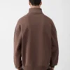 The Gros Grain sweatshirt med dragkedja och rullkrage Sweatshirt med dragkedja The Gros Grain sweatshirt med dragkedja och rullkrage Sweatshirt med dragkedja