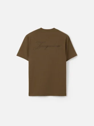 The Logo T-shirt Kortärmad T-shirt med broderade logotyper