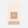 The Rond Carré-scarf Scarf med jacquardlogotyp The Rond Carré-scarf Scarf med jacquardlogotyp