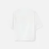 Torsade-t-shirt T-shirt med flockat logo Torsade-t-shirt T-shirt med flockat logo