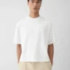 Torsade-t-shirt T-shirt med flockat logo Torsade-t-shirt T-shirt med flockat logo