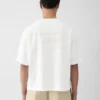 Torsade-t-shirt T-shirt med flockat logo Torsade-t-shirt T-shirt med flockat logo