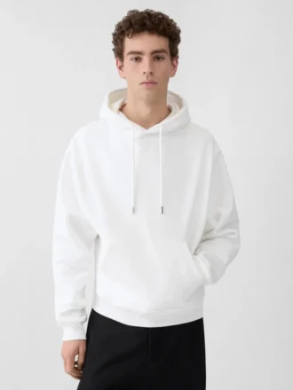 Torsade-tröjan Hoodie med flockad logotyp Torsade-tröjan Hoodie med flockad logotyp