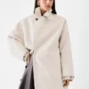 Trenchcoat Trapezi Avslappnad trenchcoat Trenchcoat Trapezi Avslappnad trenchcoat